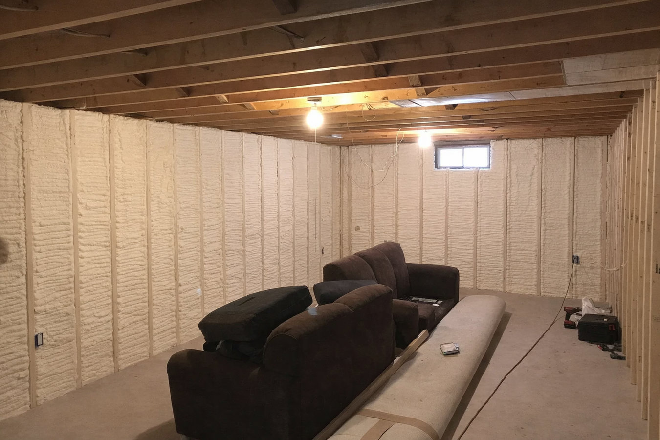 Basement insulation